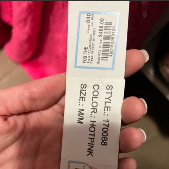 Real Rabbit Fur Vest (BRAND NEW, NEVER WORN, The Fox) - Picture 5 of 5